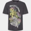 YOURTURN My Little Pony Wash Graphic - T-Shirt Print - Black -Herenmode 010b7f56f66d47c7bec0415b7f1e2ee3
