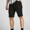 Jack & Jones Unifarbene Dex Mit Cargotaschen - Shorts - Schwarz 2 Jack & Jones Unifarbene Dex Mit Cargotaschen - Shorts - Schwarz -Herenmode 154a47238a534aa086c3d32d06e2c2ad