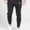SikSilk Creased Pants - Trainingsbroek - Black -Herenmode 1bae28c939214d5eb070c847d3ca471c