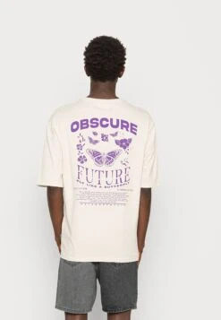 YOURTURN Nostalgia Future Tee Unisex - T-Shirt Print - Grey -Herenmode 25d52fe8e87745ada730c3e23ab9c79d