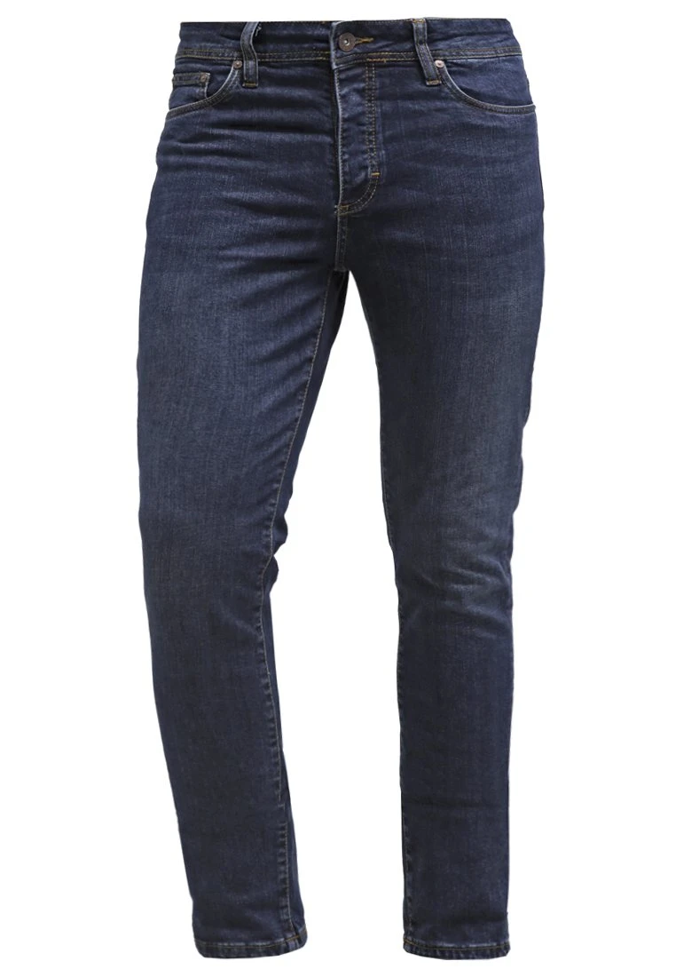 Pier One Slim Fit Jeans - Dark Blue Denim 6 Pier One Slim Fit Jeans - Dark Blue Denim - Afbeelding 4