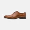 Pier One Leather - Veterschoenen - Cognac -Herenmode 2e2315ec49b84a55808e90eb04f9db65