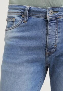 Pier One Slim Fit Jeans - Light Blue Denim -Herenmode 315da01889964808bee6aecca6e88cde