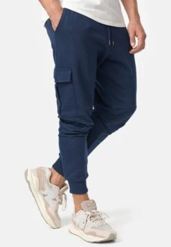 Indicode Jeans Bendner - Cargobroek - Navy -Herenmode 351518a9621c46f99dd6790c92b0b8aa