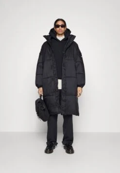 Zali Puffer Coat Unisex - Winterjas - Black -Herenmode 358c81862bba4dbda586abee40d925e6