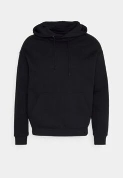 Pier One 2 Pack - Hoodie - Black/Mottled Grey -Herenmode 3f60b9596d58494e919f35623b6ac4bc