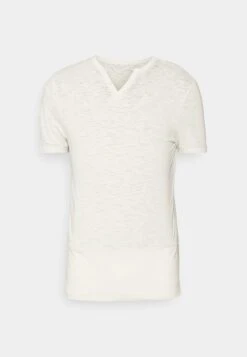 Pier One T-Shirt Basic - Off-White -Herenmode 3f645856250b4031877b3d51974213ac