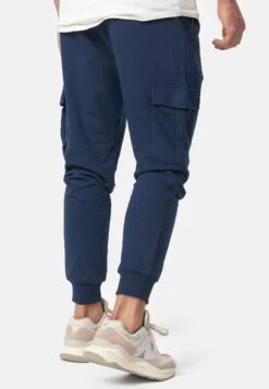 Indicode Jeans Bendner - Cargobroek - Navy -Herenmode 4a141260e72f4813bf94552f4201a8a7