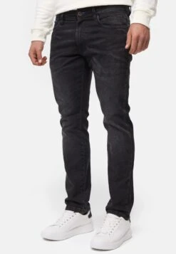 Indicode Jeans Incoil - Straight Leg Jeans - Vintage Black 10 Indicode Jeans Incoil - Straight Leg Jeans - Vintage Black -Herenmode 4a43828855b0454b94cf239868cfc4eb