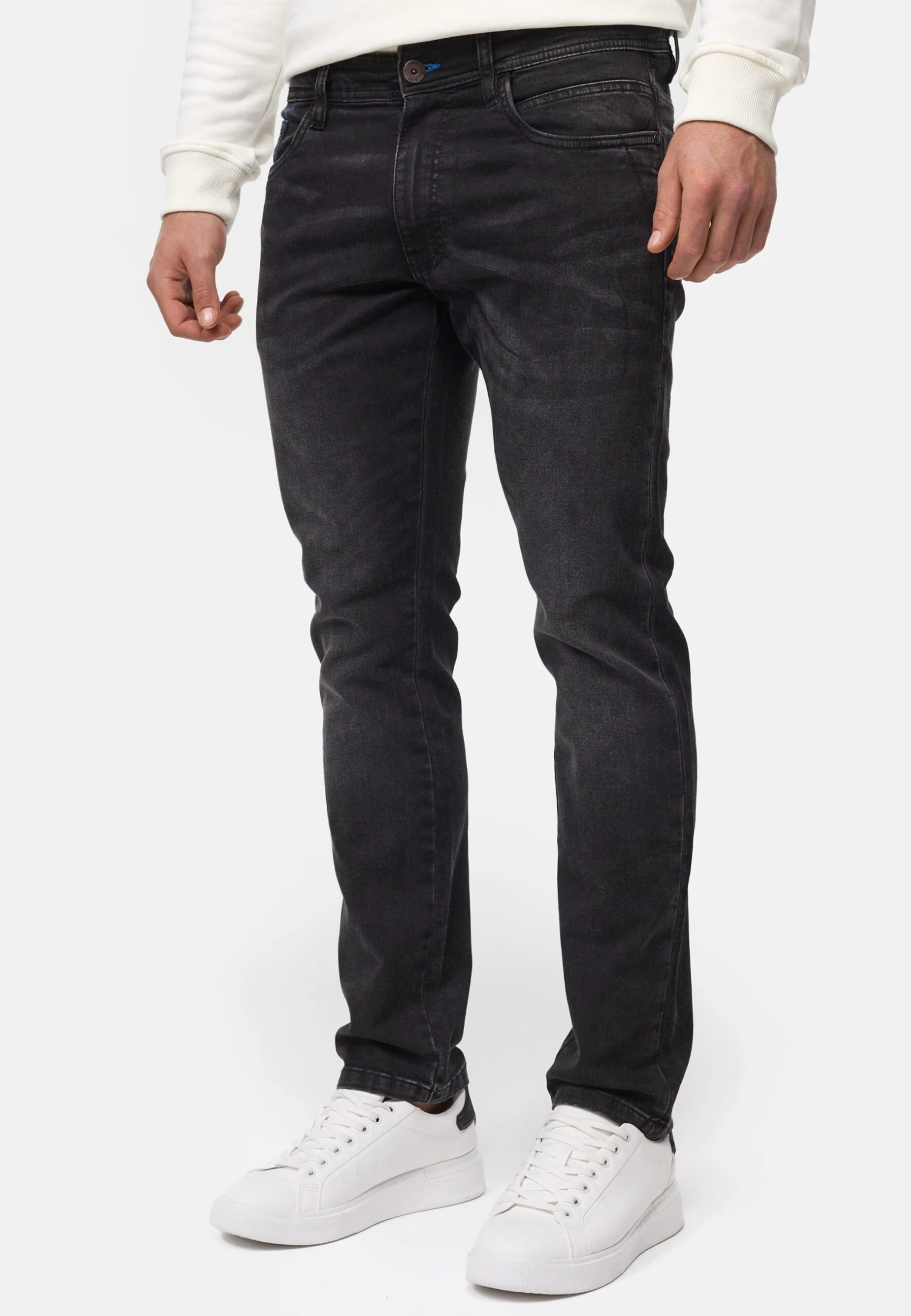 Indicode Jeans Incoil - Straight Leg Jeans - Vintage Black 6 Indicode Jeans Incoil - Straight Leg Jeans - Vintage Black - Afbeelding 4
