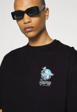 YOURTURN Unisex - T-Shirt Print - Black -Herenmode 53e89e563602486a9f42330bca30c7ba