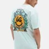Vans Peace Tie Dye Ss - T-Shirt Print - Medium Blue -Herenmode 633be73a954243cbbbe356aef3458884