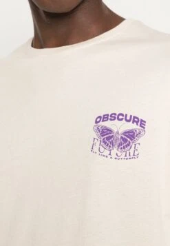 YOURTURN Nostalgia Future Tee Unisex - T-Shirt Print - Grey -Herenmode 64b06cd9a0ce4f1193c7a3db48be52e8