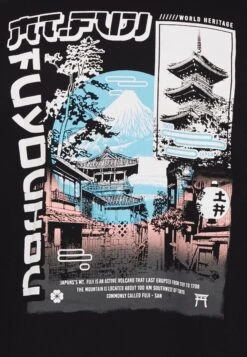 YOURTURN Unisex - T-Shirt Print - Black -Herenmode 65be0c6048494586a98f79a2d28b947c