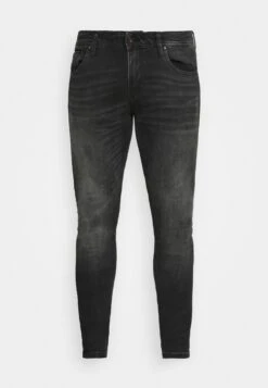 Jack & Jones Jjitom Jjoriginal- Jeans Skinny Fit - Black Denim -Herenmode 69b3f3179f7043448edf641dbf21425b