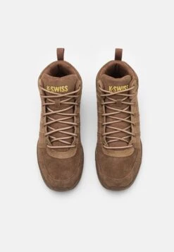 K-Swiss VistaWnt - Sneakers Hoog - Bison -Herenmode 6b4a1371543f488a91b108cec137d272