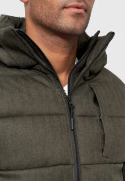 Indicode Jeans Hebert - Winterjas - Army -Herenmode 6ec7b48fed464035a1e7250512b4b3f9