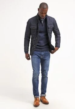 Pier One Trui - Blue Melange -Herenmode 8274ee8661734933a436348caa1304b2