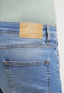 Pier One Slim Fit Jeans - Light Blue Denim -Herenmode 86616cf9595a4cd4a68ac3c4756a4ad3