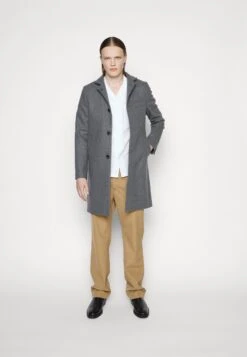 J.Lindeberg Holger Melton Coat - Mantel - Mid Grey Melange 14 J.Lindeberg Holger Melton Coat - Mantel - Mid Grey Melange -Herenmode 87ecc130771c4ac693650fe7994370ac