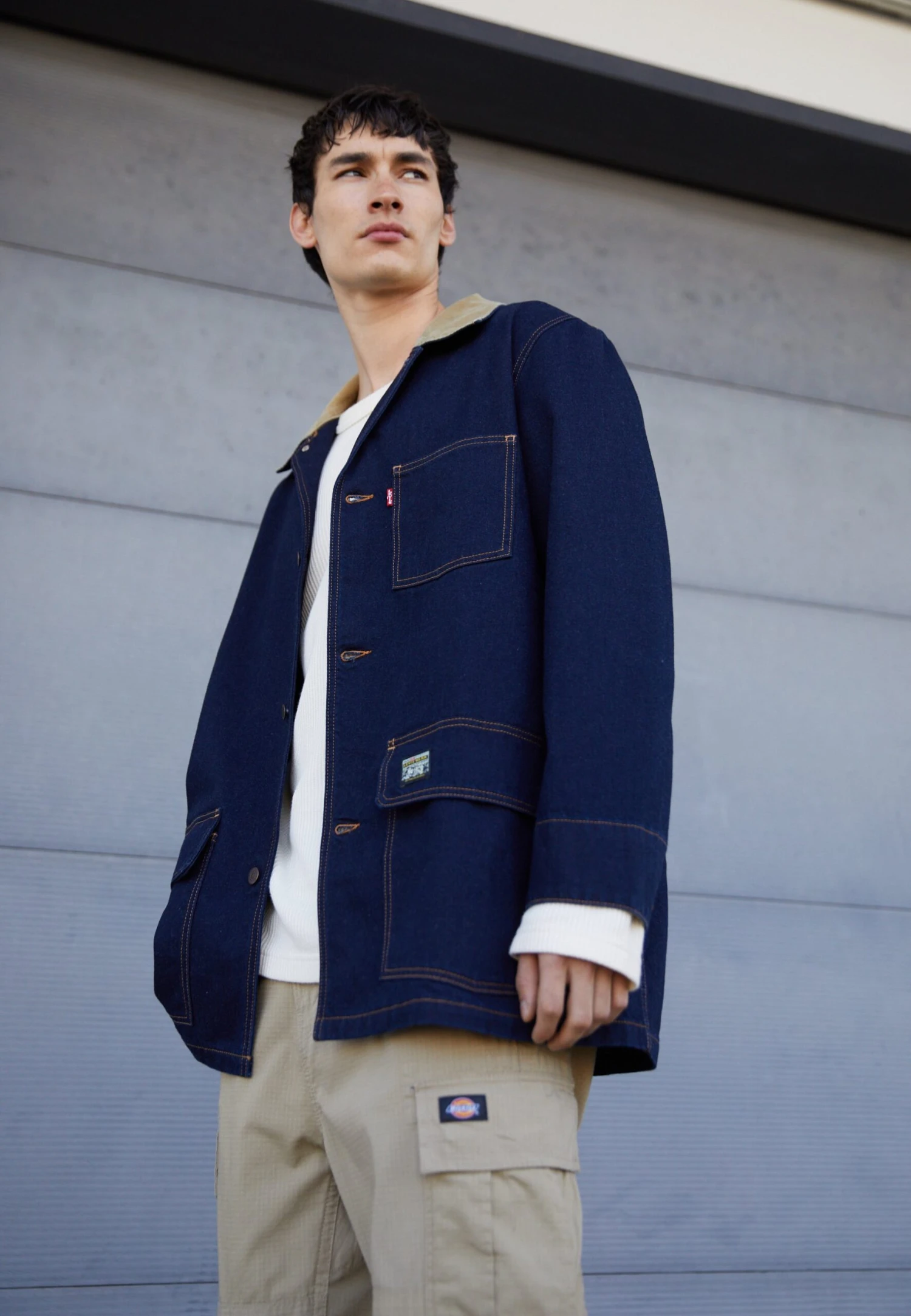 Cypress Chore Coat - Spijkerjas - Dark Indigo Rinse 3 Cypress Chore Coat - Spijkerjas - Dark Indigo Rinse