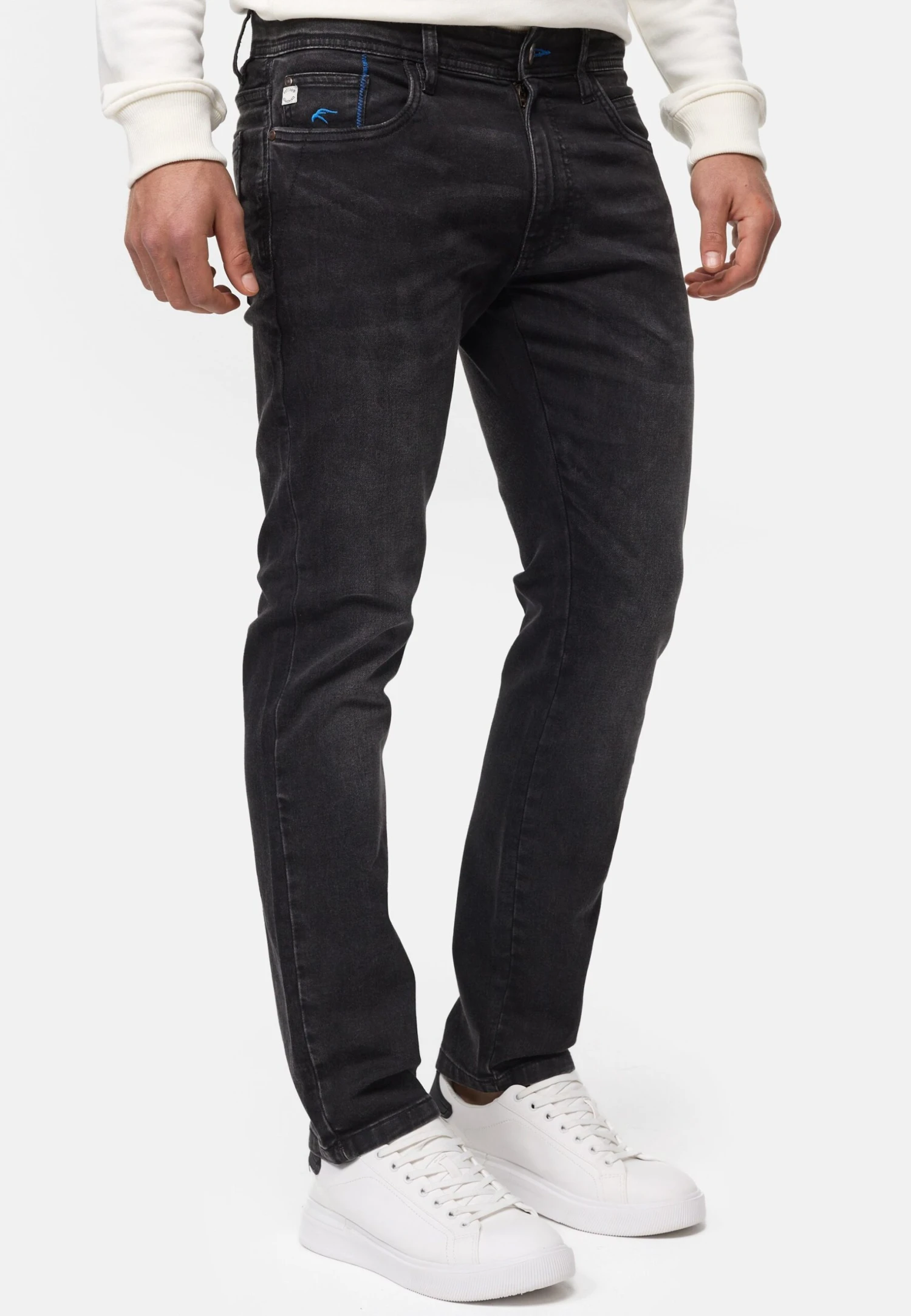 Indicode Jeans Incoil - Straight Leg Jeans - Vintage Black 7 Indicode Jeans Incoil - Straight Leg Jeans - Vintage Black - Afbeelding 5