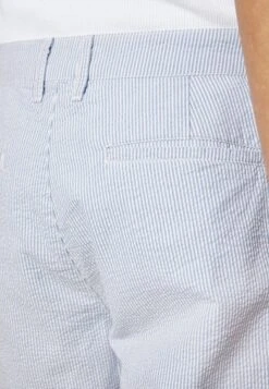 Pier One Pleated Seersucker Short - Shorts - Blue 11 Pier One Pleated Seersucker Short - Shorts - Blue -Herenmode 9511fb9334b8406c8dc31dbeff7d97b9