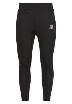 SikSilk Creased Pants - Trainingsbroek - Black -Herenmode 9948d8e71c744b5a8609169762bd0952