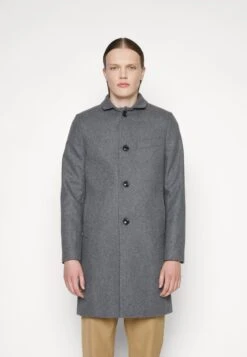 J.Lindeberg Holger Melton Coat - Mantel - Mid Grey Melange 12 J.Lindeberg Holger Melton Coat - Mantel - Mid Grey Melange -Herenmode 9bb99e16bb3b4a17b0fea1fa885a0bde