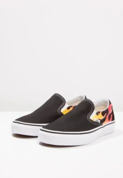 Vans Classic Slip-On- Instappers - Black/True White -Herenmode a2801f5f07e144b3b4c9218a84d62f57