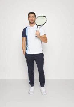 Lacoste Sport Tennis - Poloshirt - White/Navy Blue-Overview -Herenmode a3e0b6d9444f4c6981d4c5108cf6cd68