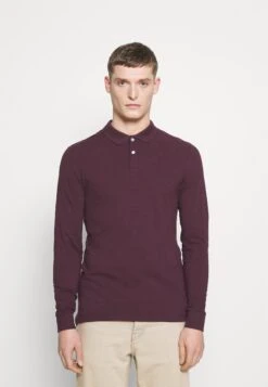 Pier One 2 Pack - Poloshirt - Bordeaux/Dark Blue -Herenmode a3f27dd5eb454bcbb99d1bb7ed8d6687