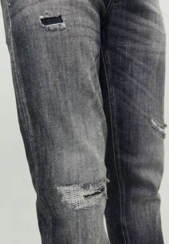 Jack & Jones Jjimike Jjoriginal Ge- Slim Fit Jeans - Grey Denim -Herenmode a4ea308beaf043c19bcbf9873340ddee