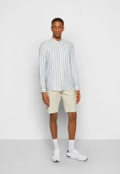 Pier One Overhemd -Light Blue/White -Herenmode ad68b78fedd4448d93eac64ae75b956d