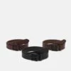 Pier One 3 Pack Unisex - Riem - Black/Brown/Dark Brown -Herenmode b7b23cd8203549e5921c13f688755998