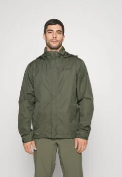 VAUDE Me Escape Bike Light Jacket - Regenjas - Khaki -Herenmode b7e4964310614247943c0a1e9566e738