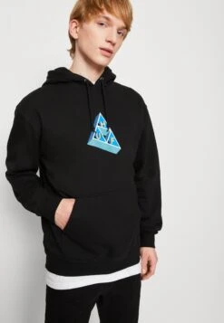 HUF Based Hoodie Unisex - Hoodie - Black -Herenmode bb2a8473c4e0435a857225aa468d9b65