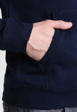 Pier One Sweater Met Rits - Navy -Herenmode c3e14e9ab66443d9b6f143cc252dcf0c