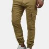 Indicode Jeans Idbromfield - Cargobroek - Olive -Herenmode c487e52fa0814f69abe7763511d9f9bc