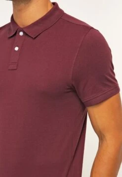 Pier One Poloshirt - Bordeaux -Herenmode c5a73ba9ef0343f78409bc84d63b88ed