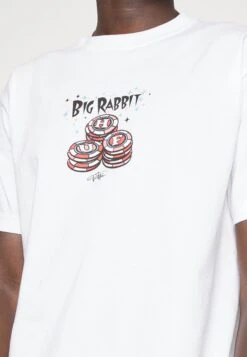 HUF Chips Tee - T-Shirt Print - White -Herenmode c9b67ad27756486b9f3a8bb530ddbb54