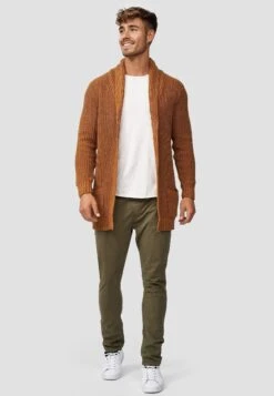 Indicode Jeans Anaheim - Vest - Rubber -Herenmode c9dbd8675102418a868350f1e9410d26