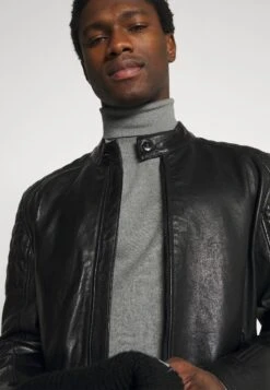 Pier One 2 Pack - Basic Turtleneck - Trui - Black/Mottled Light Grey -Herenmode cb94862188374c17a1924e8c374f3d1b