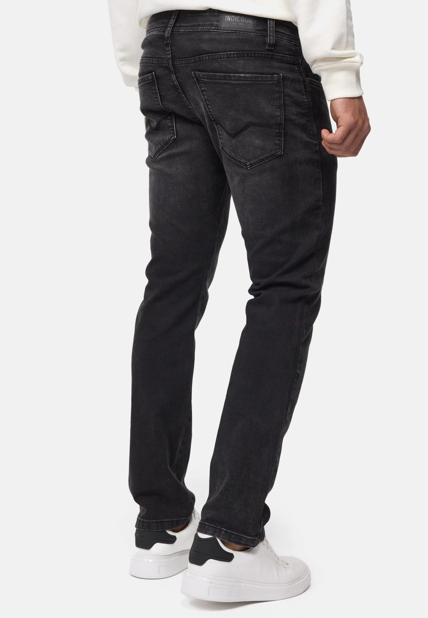Indicode Jeans Incoil - Straight Leg Jeans - Vintage Black 5 Indicode Jeans Incoil - Straight Leg Jeans - Vintage Black - Afbeelding 3