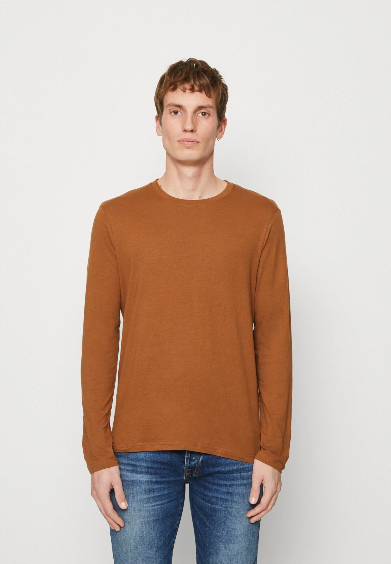 Pier One 5 Pack - Longsleeve - Blue/Off-White/Light Brown 4 Pier One 5 Pack - Longsleeve - Blue/Off-White/Light Brown - Afbeelding 2