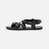 Pier One Teensandalen - Black -Herenmode d2047ee570e24ee7b019ab665bfa3487