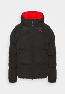Jordan Puffer Jacket - Winterjas - Black/Fire Red -Herenmode daa114c2f4ee4036a700313743242065