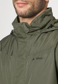 VAUDE Me Escape Bike Light Jacket - Regenjas - Khaki -Herenmode dfbe5d5846ba4423bd5226576c6d90ba