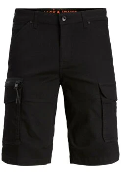 Jack & Jones Unifarbene Dex Mit Cargotaschen - Shorts - Schwarz -Herenmode e03f31d3f3b646ae9e97f5ef3238d8cb