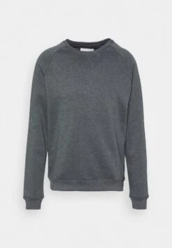 Pier One 2 Pack - Sweater - Black/Mottled Dark Grey -Herenmode e14f4befdb7a4644973a0d7ddc620059